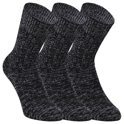 Jeans Socken Baumwolle dunkel-melange