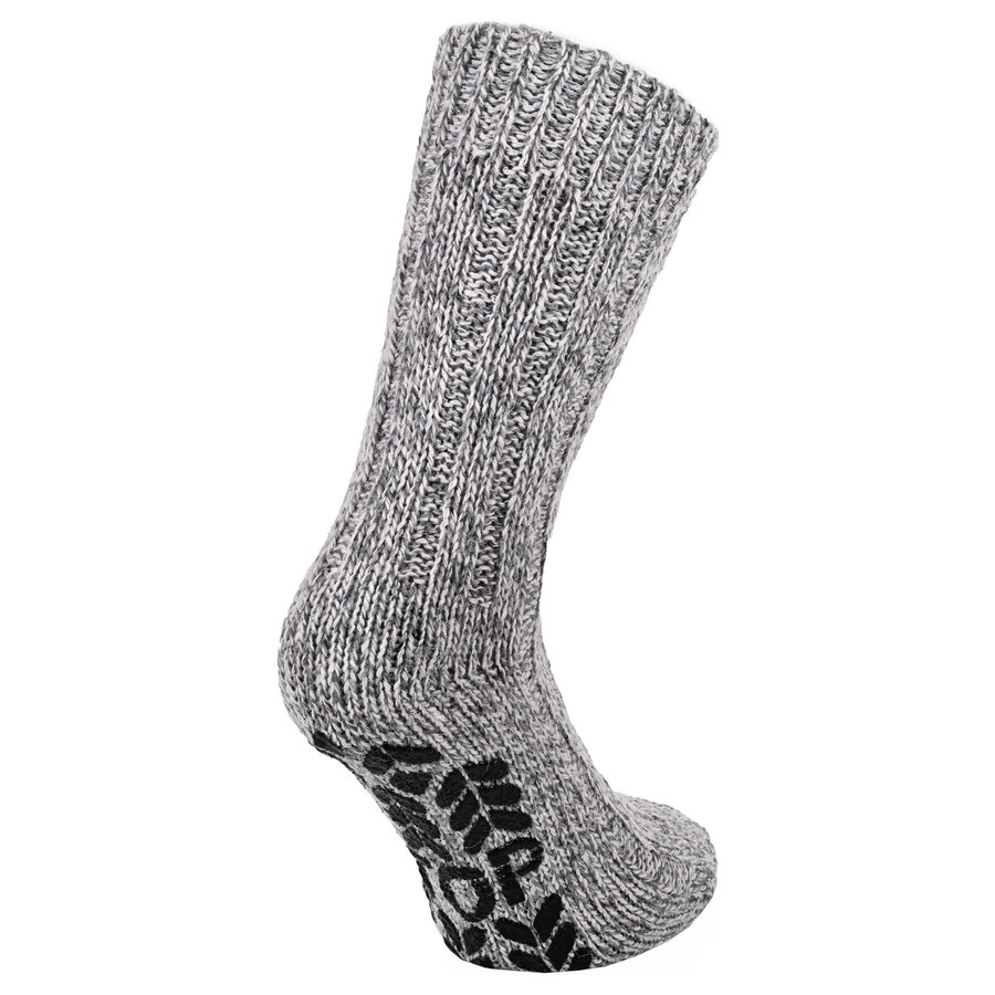 Dicke Norwegersocken Wolle ABS antirutsch - 9