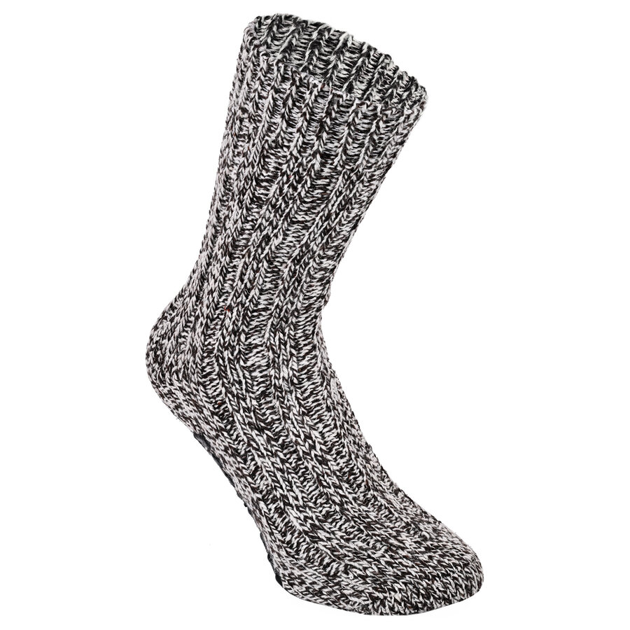 Dicke Norwegersocken Wolle ABS antirutsch - 11