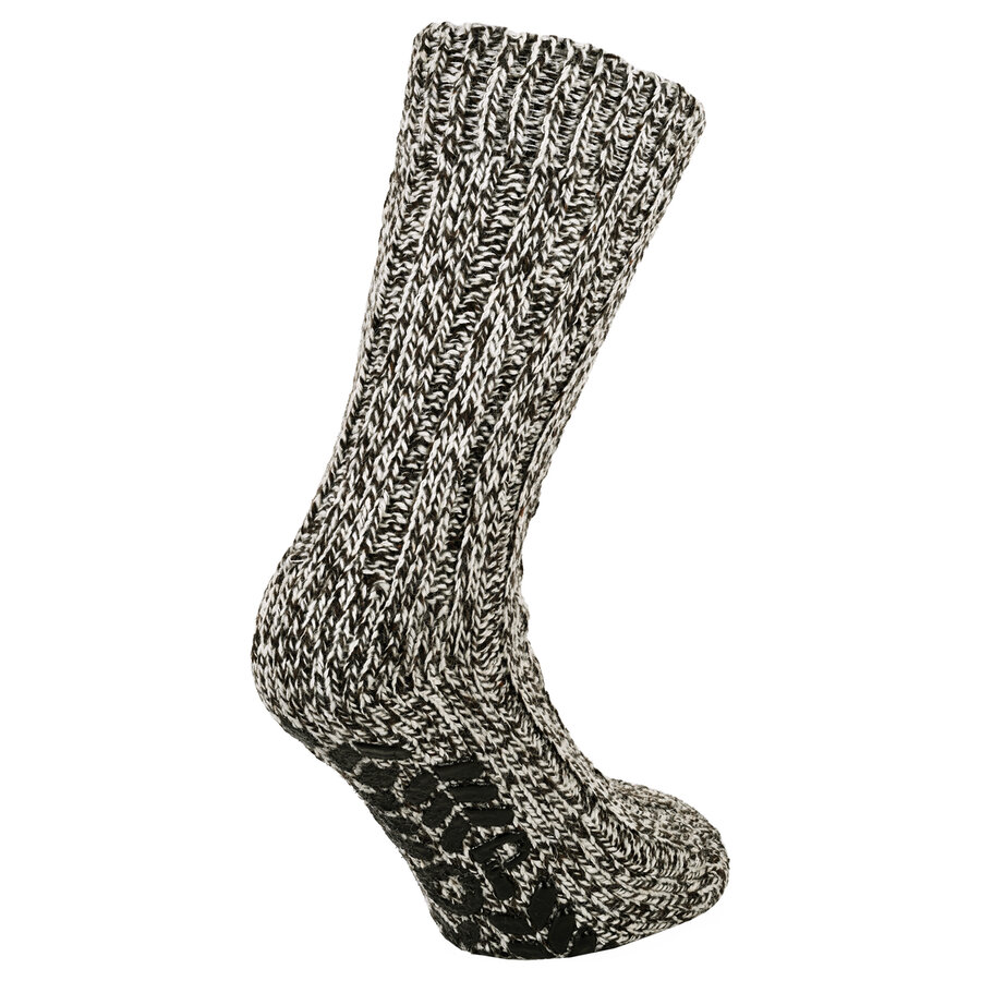 Dicke Norwegersocken Wolle ABS antirutsch - 3