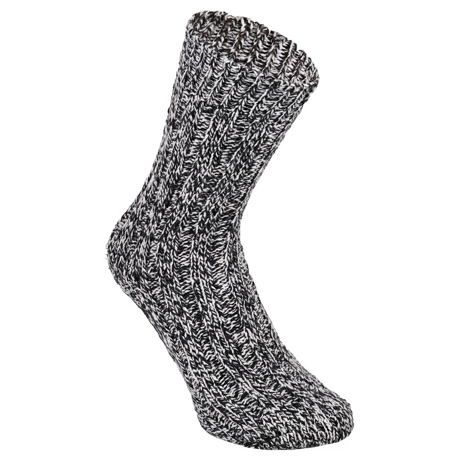Dicke Norwegersocken Wolle ABS antirutsch - 8