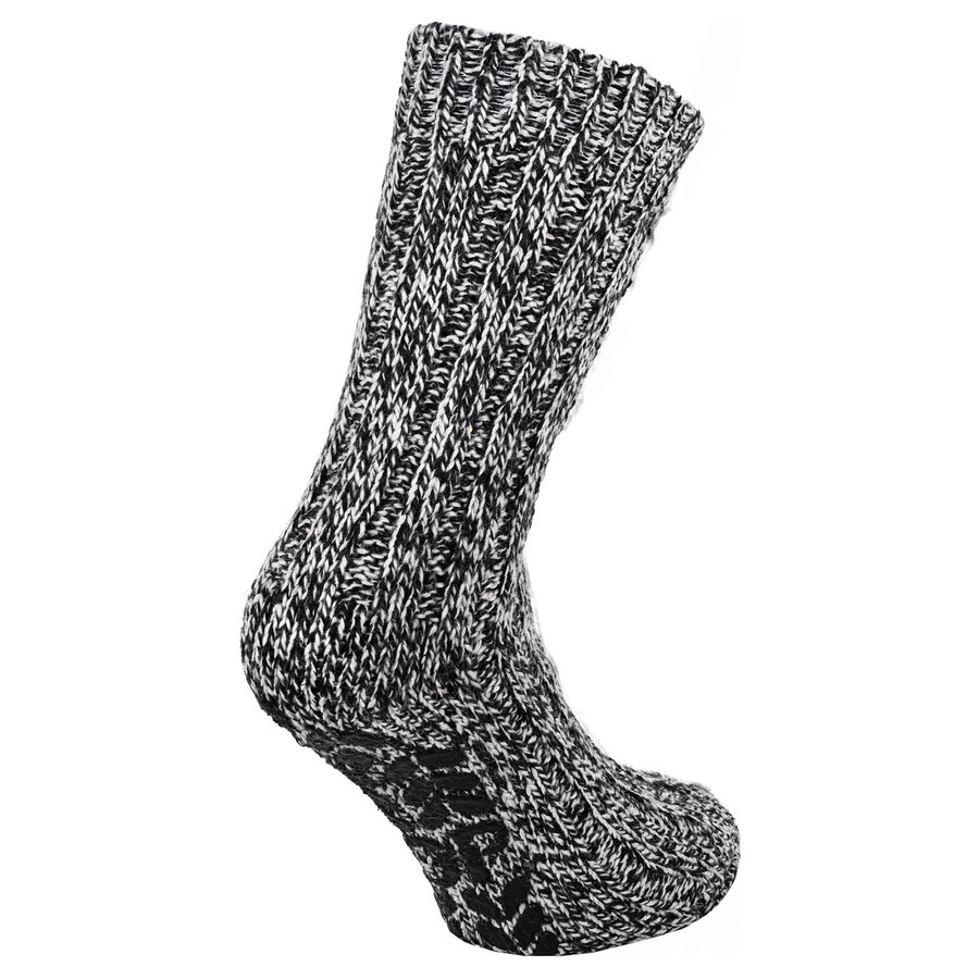 Dicke Norwegersocken Wolle ABS antirutsch - 13