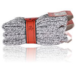 Dicke Norweger Socken Wolle grau-melange - 8