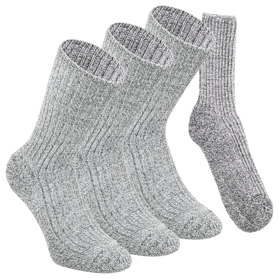 Norweger Socken Wolle Frotteesohle
