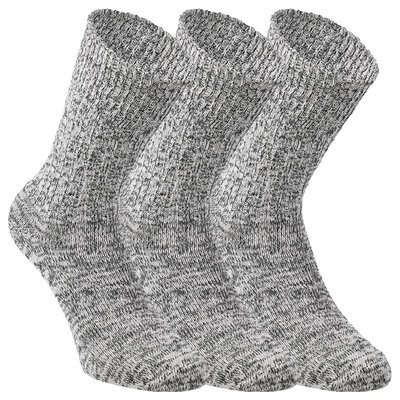 Jeans Socken Baumwolle natur-melange