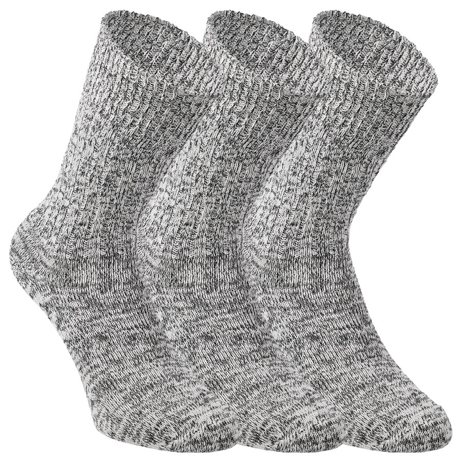 Jeans Socken Baumwolle natur-melange