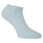 Sneakersocken uni weiß - 1