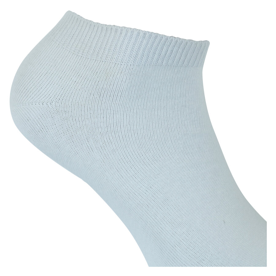 Sneakersocken uni weiß - 4