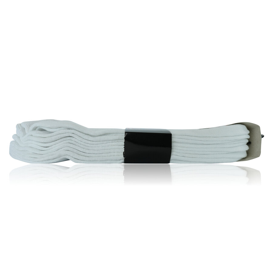 Sneakersocken uni weiß - 3