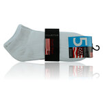Sneakersocken uni weiß - 3