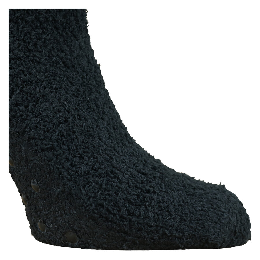 Kuschelsocken mit ABS-Noppen schwarz - 7