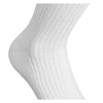 100% Baumwolle Arzt-Schwestern-Socken gerippt kochfest 90 Grad weiß - 4