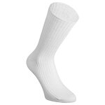 100% Baumwolle Arzt-Schwestern-Socken gerippt kochfest 90 Grad weiß - 3