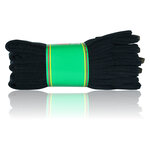 Baumwolle Gesundheits-Sportsocken Elastik-Schaft schwarz - 5