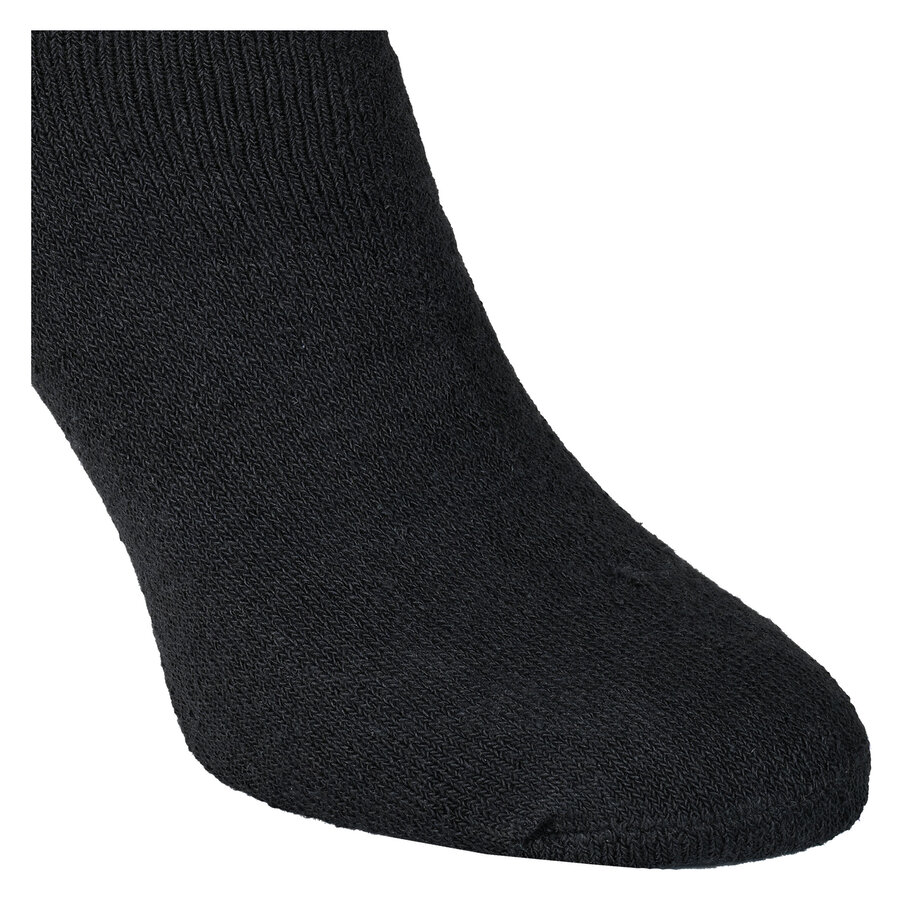 Baumwolle Komfort-Sportsocken Elastik-Schaft schwarz - 7