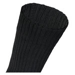 Baumwolle Gesundheits-Sportsocken Elastik-Schaft schwarz - 3