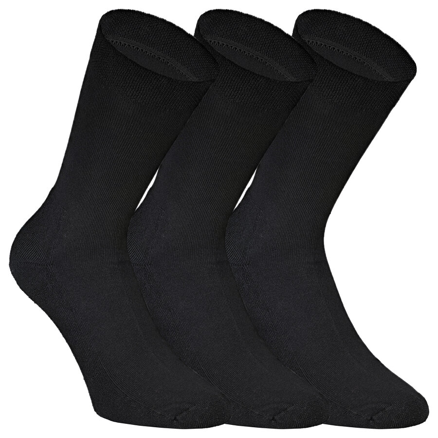 Bambus Massage Socken schwarz