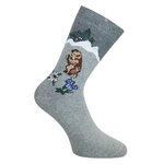 Alpen-Motiv-Socken Murmeltier Freddy Edelweiß - 12
