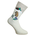 Alpen-Motiv-Socken Murmeltier Freddy Edelweiß - 10