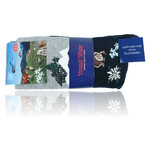 Alpen-Motiv-Socken Murmeltier Freddy Edelweiß - 13