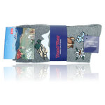 Alpen-Motiv-Socken Murmeltier Freddy Edelweiß - 3