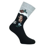Alpen-Motiv-Socken Murmeltier Freddy Edelweiß - 8