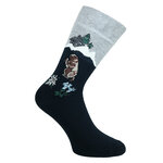 Alpen-Motiv-Socken Murmeltier Freddy Edelweiß - 9