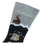 Alpen-Rucksack-Edelweiß Motivsocken - 5