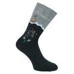 Alpen-Rucksack-Edelweiß Motivsocken - 10