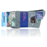 Alpen-Rucksack-Edelweiß Motivsocken - 4