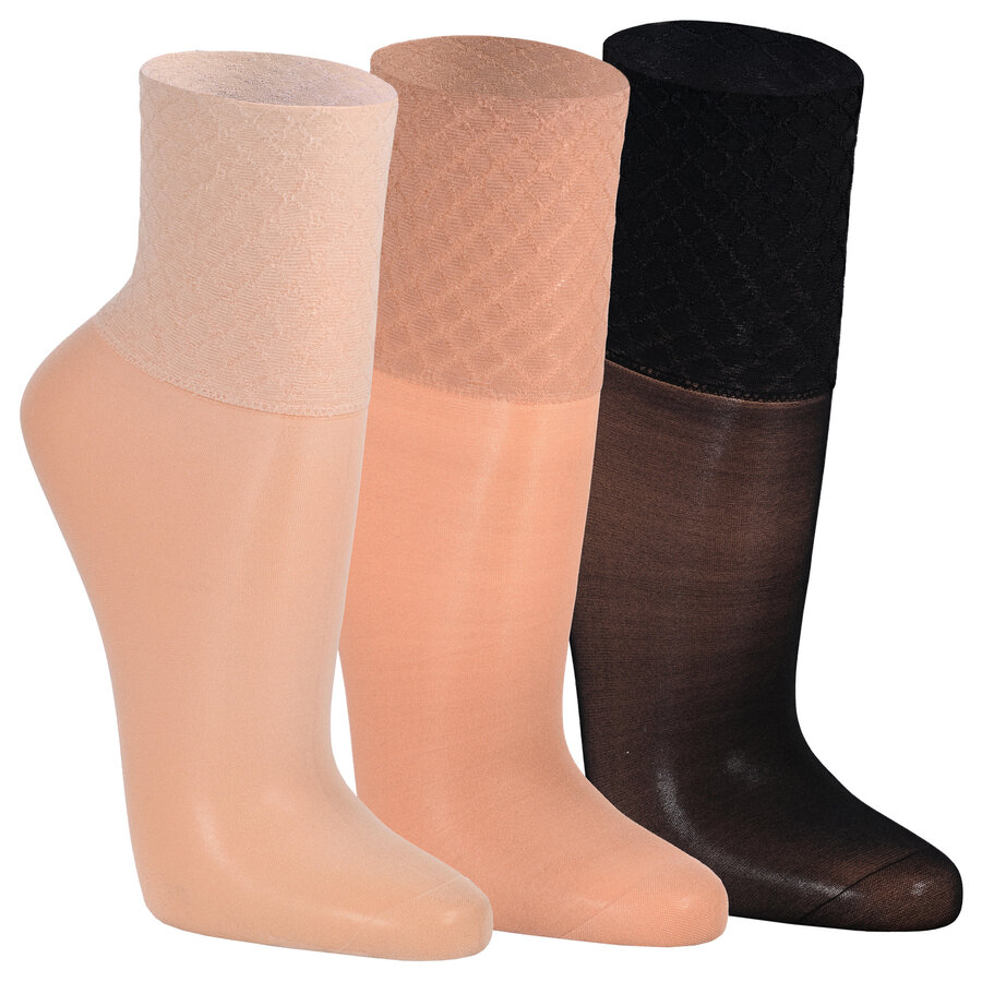 Nylon-Socken ohne Gummi-Druck