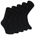 Sport-Tennissocken Baumwolle schwarz - 1