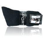 Sport-Tennissocken Baumwolle schwarz - 17