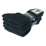 Sport-Tennissocken Baumwolle schwarz - 18