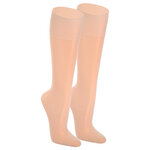 Nylon-Kniestrümpfe ohne Gummi-Druck - 5