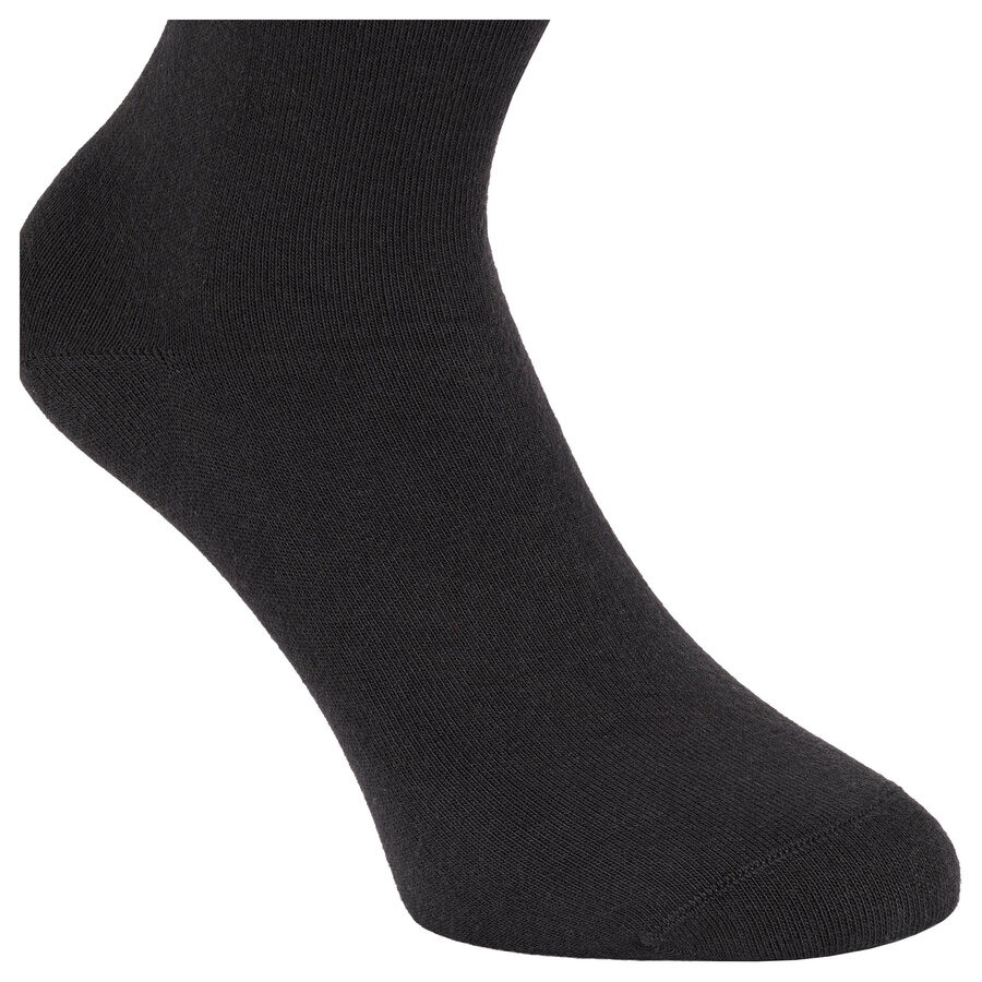 Baumwoll-Socken ohne Gummidruck camano schwarz - 4