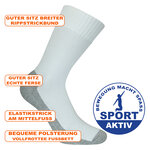 Funktions-Sportsocken ohne Gummidruck camano ProTex weiß - 2