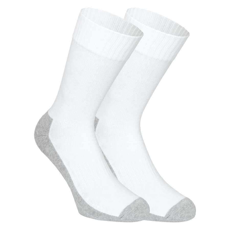 Funktions-Sportsocken ohne Gummidruck camano ProTex weiß