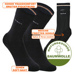 Walk Socken camano CA-Soft schwarz - 2