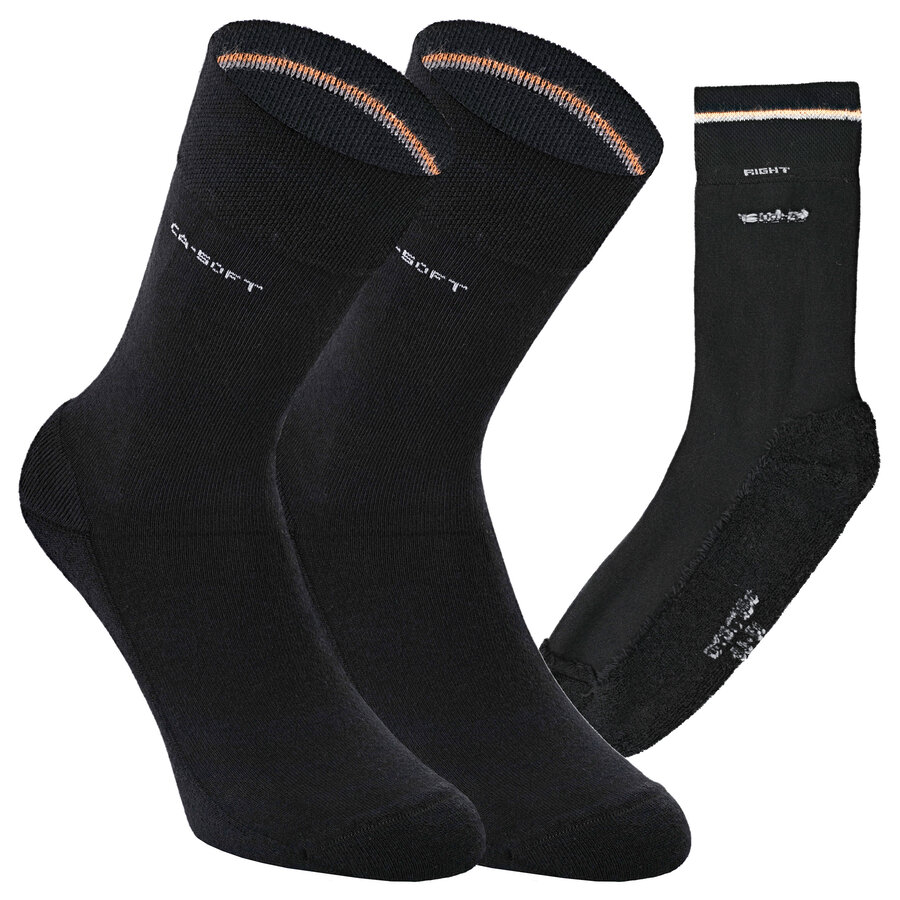 Walk Socken camano CA-Soft schwarz