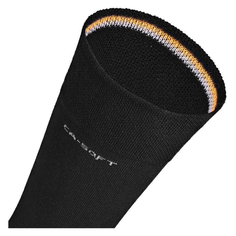 Herrensocken ohne Gummi-Druck camano CA-SOFT schwarz - 4
