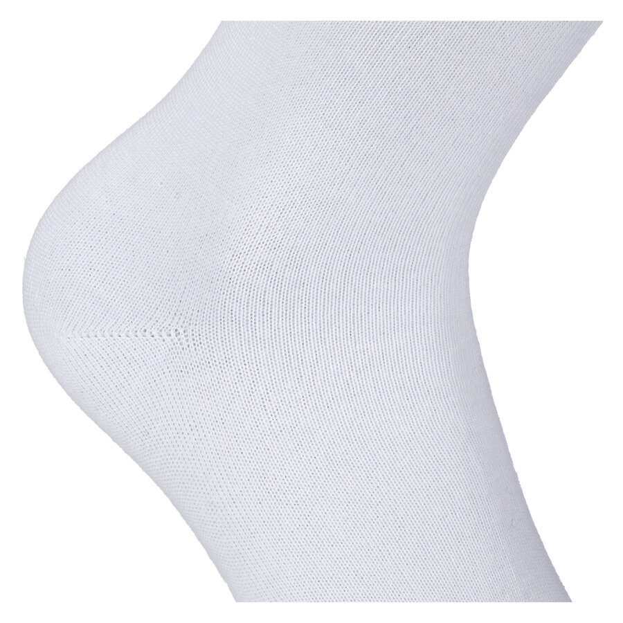 Komfortsocken ohne Gummi-Druck weiß - 4