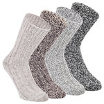 Dicke Norweger Socken Schafwolle Luxus Qualität - 1