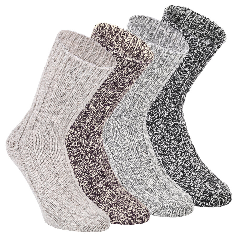 Dicke Norweger Socken Schafwolle Luxus Qualität