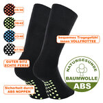 ABS Noppensocken rutschsicher dicke Polsterung schwarz - 2