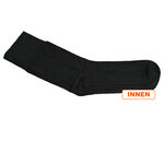 ABS Noppensocken rutschsicher dicke Polsterung schwarz - 9