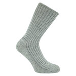 Norweger Socken über 90% Schafwolle grau-melange - 10