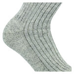 Norweger Socken über 90% Schafwolle grau-melange - 7