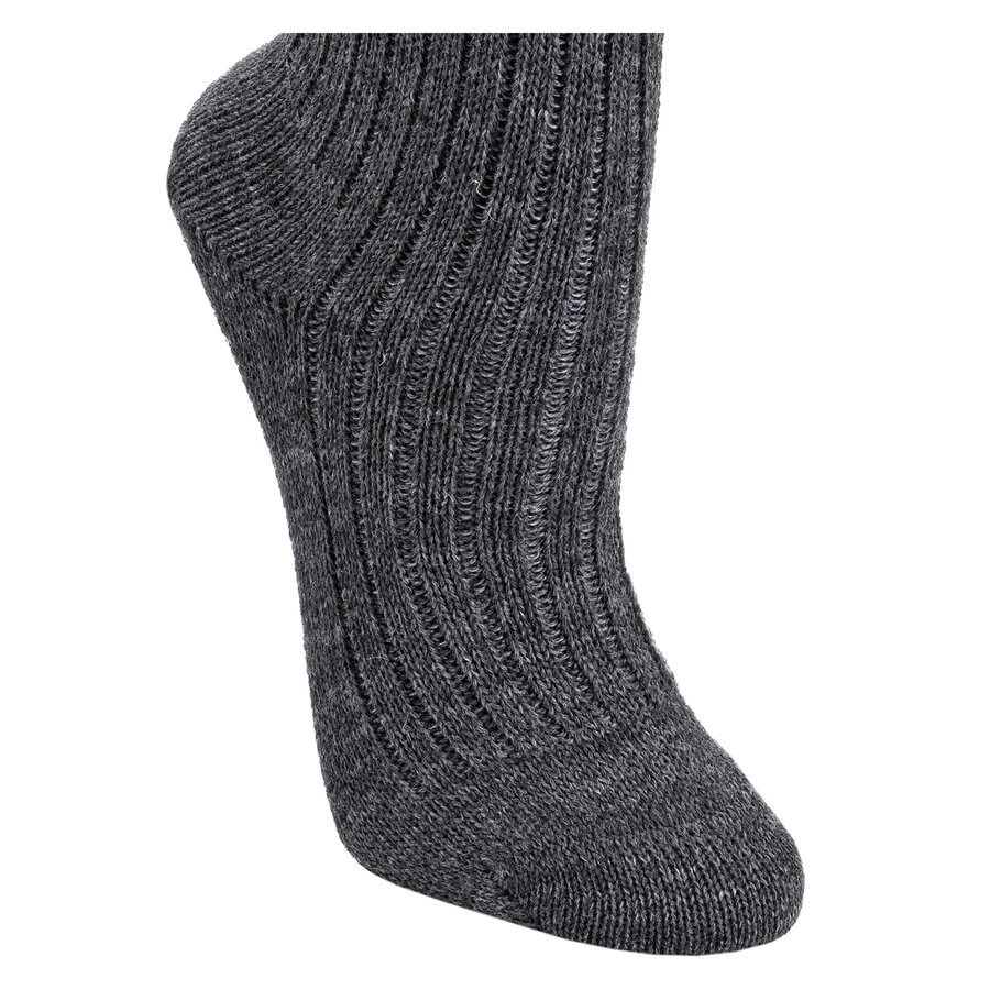 Bundeswehr Kniestrümpfe Merino-Wolle Made in Germany grau - 5