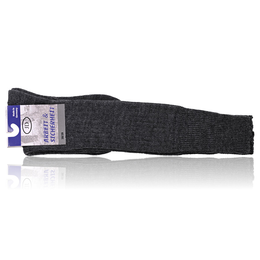 Bundeswehr Kniestrümpfe Merino-Wolle Made in Germany grau - 2